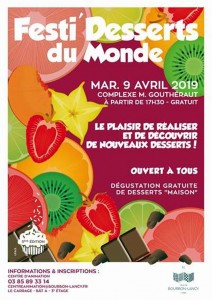 Festi&rsquo;Desserts du monde à Bourbon-Lancy  (Sortir)