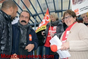 Social – Philippe MARTINEZ, Secrétaire Général de la CGT, au Creusot