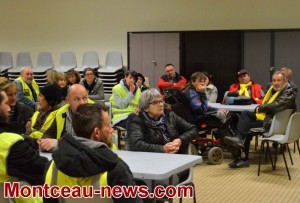 Montceau-les-Mines :  AG des Gilets Jaunes du Magny