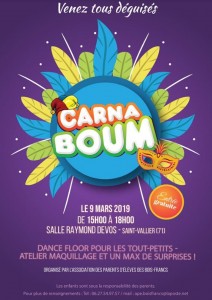 Samedi 9 mars 2019, salle Raymond Devos à Saint-Vallier