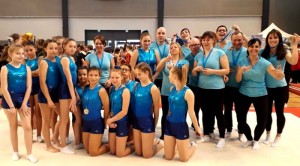 CSL Gymnastique au Championnat régional ( Saint-Vallier )