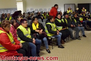 Montceau-les-Mines : AG des Gilets Jaunes du Magny