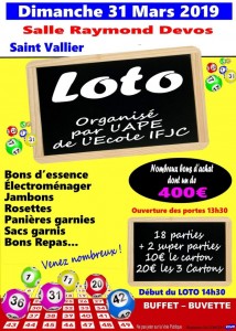 Saint-Vallier – Association de parents d’élèves de l’école IFJC (Sortir)