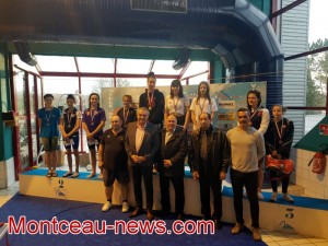 Première journée du meeting de natation du MON (Montceau)