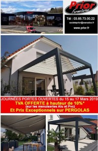 « PRIOR » votre fabricant et installateur de menuiserie aluminium (Montceau – Montcenis)