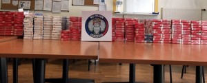Saisie de 2 456 paquets de cigarettes….