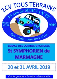 2CV Club tous terrains de Blanzy : les 20 avril & 21 avril 2019 (Sortir)