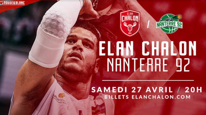 Basket Jeep Elite Elan Chalon Nanterre92 match championnat national Montceau-news.com 240419