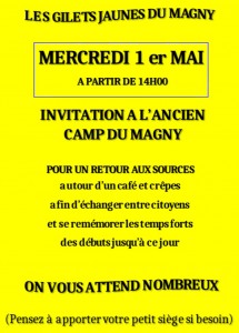 « Retour aux sources pour les gilets jaunes du Magny » (Social)