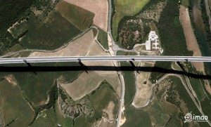 Survol aérien, ce mercredi 1er mai, de Saint-Vallier