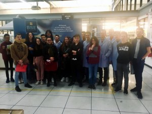 Visite de BSE Electronic par une classe de seconde du lycée Henri Parriat de Montceau