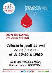 Amicale pour le don du sang (Montceau)