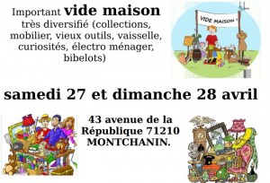 Vide-maison à Montchanin