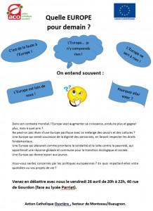 Action Catholique Ouvrière du secteur Montceau/Gueugnon….