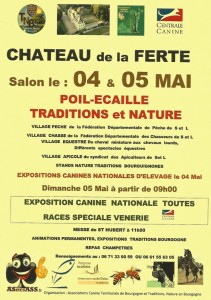 1er salon «poil-écaille traditions et nature» Château de la FERTE