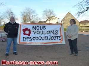 Blanzy : Nous voulons des coquelicots