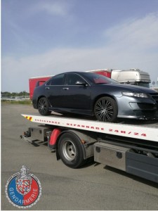 Très Grand Excès de Vitesse sur la RCEA