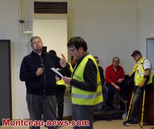 Montceau-les-Mines : Gilets Jaunes