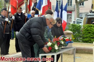 Journée nationale du souvenir des victimes et des héros de la déportation (Montceau)