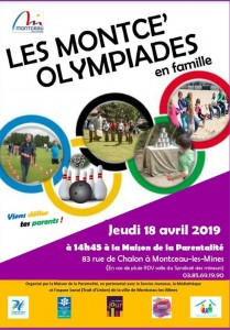 MONTCE’OLYMPIADES en famille !