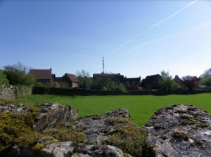 Les peintres au village à Mont Saint Vincent (Sortir)