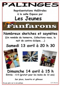 Théâtre « Les Fanfarons » (Palinges)
