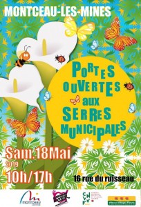 Portes ouvertes aux serres municipales de Montceau
