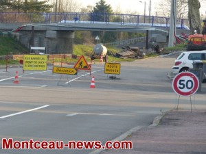 Montceau : Pont de Lucy
