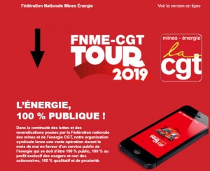 Dernière étape du FNME-CGT Tour (Social)