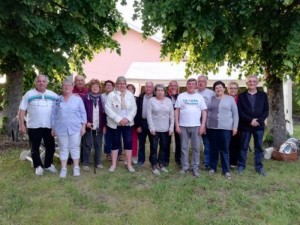 Fête des voisins, impasse des Primevères à Blanzy