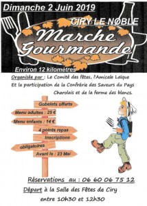 Marche Gourmande à Ciry le Noble (Sortir)