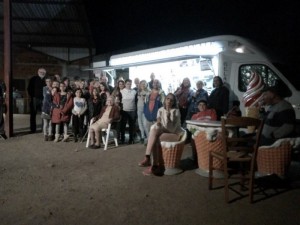 Fête des voisins aux Vieux Porrots à  Rozelay