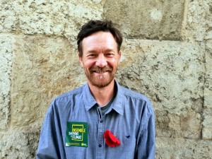 Vincent Talmot, vigneron-paysan bio, sur la liste Europe Ecologie menée par Yannick Jadot