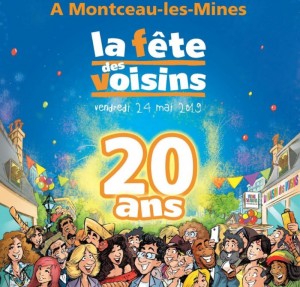 Fête des voisins 2019 à Montceau