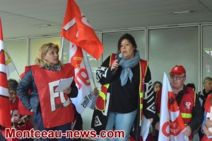 Réactualisé : Journée d’action de la fonction publique à Montceau (VOIR LA VIDEO)