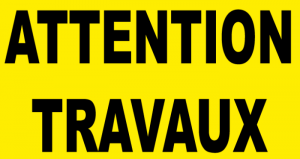 Travaux rue de Charolles à Montceau