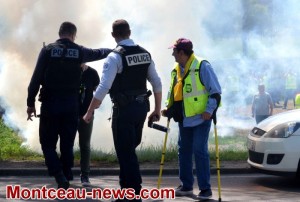Montceau-les-Mines : Gilets Jaunes du Magny