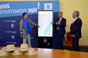 Lancement officiel de l’application Route71 – Bourgogne du Sud (Voir la vidéo)