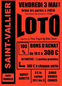 Saint-Vallier : à la salle Mandela