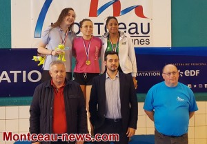 Championnats de France de natation à Montceau
