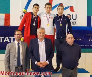 Championnats de France de natation à Montceau