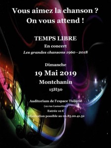 Temps Libre en concert à Montchanin