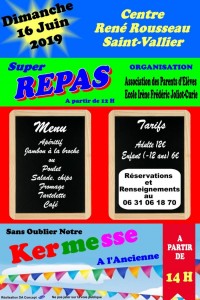 Association de parents d&rsquo;élèves de l&rsquo;école Joliot-Curie de Saint-Vallier (Sortir)