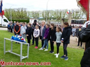 Montceau :  Avec les enfants des écoles