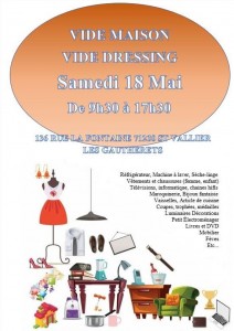 Saint-Vallier : Vide maison et vide dressing