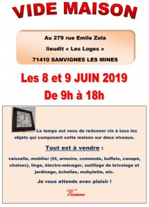 Vide maison à Sanvignes