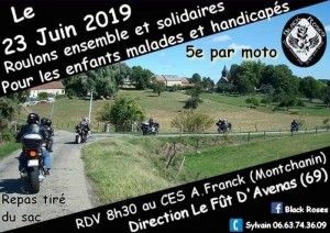 « Roulons ensemble et solidaires pour les enfants malades » (Sortir)