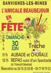 Sanvignes : Amicale Beauséjour en fête