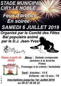 Comité des fêtes du Bourg de Ciry le Noble (Sortir)