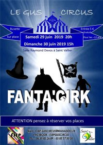 Saint-Vallier : le Gus Circus